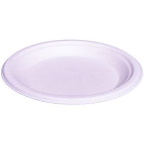 Tallrik Bagasse BIO 15,5 cm 50/fp