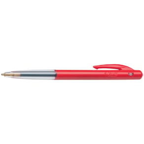 Bläckkulpenna BIC Clic M10 Medium Röd, 1.0mm, 50st