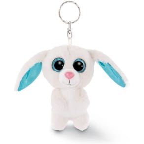 Schlüsselanhänger NICI Hase Wolli-Dot, weiß