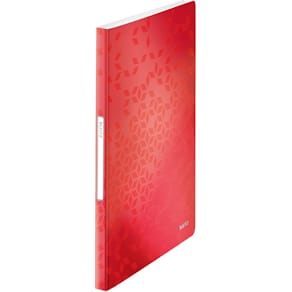 Showalbum Leitz WOW, A4, 40 hoezen, rood