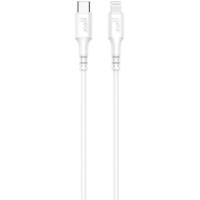 Laddkabel USB-C till Lightning 2 m MFI C94 vit
