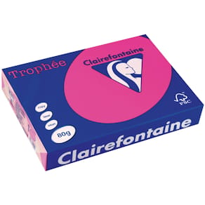 Papier Clairefontaine Trophée Intens, gekleurd, A4, 80 g, 500 vel