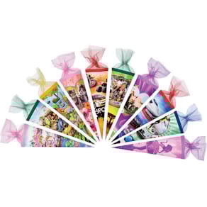 Schultüte Nestler 4150036, 15 cm, lustige Motive