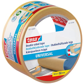 Dubbelhäftande mattejp 50mmx10m