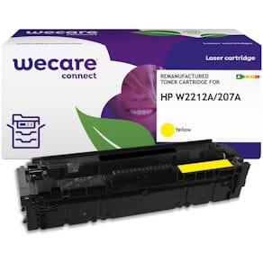 Toner WECARE HP W2212A 207A 1,25K gul