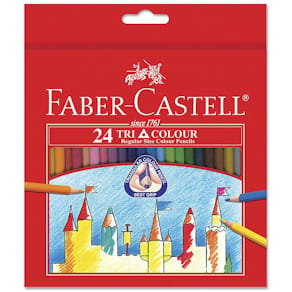 Färgpenna Tri Color Pencil Long 24/fp