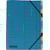 Sorteermap Class'ex A-Z en 1-12, blauw, 12 tabs