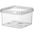 Condibøtte PP transparent 128x128x74 mm, SMALL, 228 stk