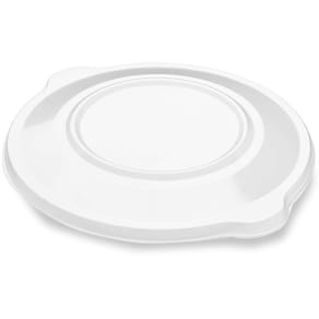 Låg til rund plastbakke Duni Ø250 H250 mm, PP klar, 240 stk