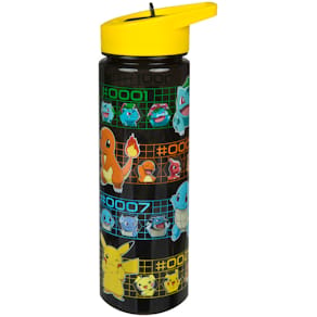 Trinkflasche Undercover Pokémon, schwarz/gelb