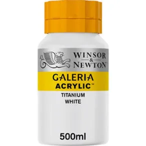 Akrylfärg Galeria Vit, 500ml