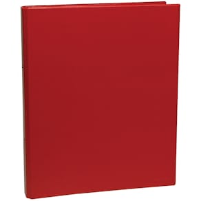 Ringmap Aurora, ft A5, 2 ringen van 25 mm, rood