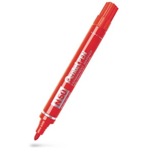 Marker Pentel N50 permanent blå, rund spids, 12 stk