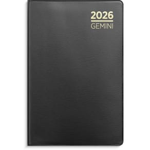Lommekal GRIEG Gemini 2026 plast sort