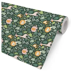 Presentpapper Rainforest 57cmx154m