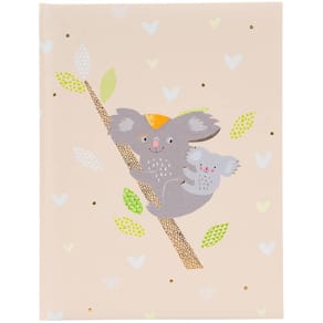 Babytagebuch TURNOWSKY Koala, 44 Seiten, Kunstdruck, Goldprägung