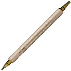 Kalligrafipenna ZIG dubbel spets guld