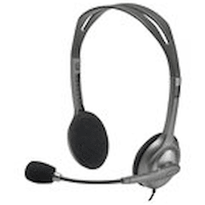 Logitech Stereo Headset H110 - Headset - på örat