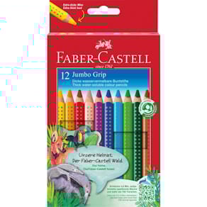 Farbstifte Faber-Castell Jumbo Grip, 12 St.