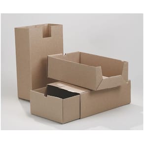 Arkivbox A65 Brun, 2-delad, 228x120x395mm