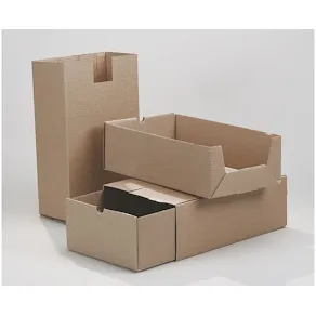 Arkivbox A65 Brun, 2-delad, 228x120x395mm