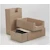Arkivbox A65 Brun, 2-delad, 228x120x395mm