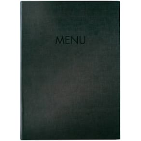 Speisekartenmappe Sigel Menue, A4, anthrazit