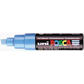Paintmarker Uni POSCA PC-8K, 8 mm, lichtblauw