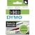 Tape Dymo D1, 19 mm, wit op zwart