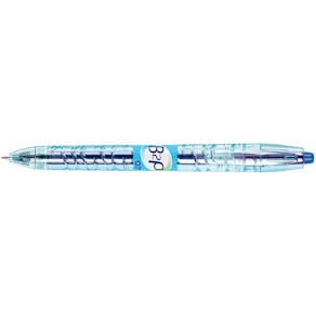 Gelroller Pilot B2P, intrekbaar, medium punt, 0,4 mm, blauw