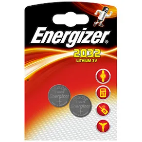 Batteri Energizer Cell Lithium CR 2032, 3V