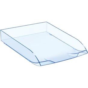 Briefkorb CEP 147/2i Ice, A4, blau transparent