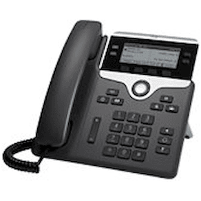 Cisco IP Phone 7841 - VoIP-telefon - SIP, SRTP - 4 linjer