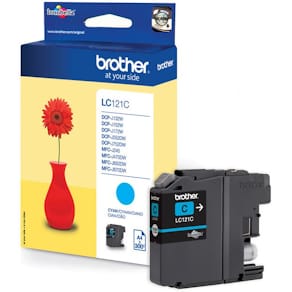 Brother LC121C - Cyan - original - bläckpatron