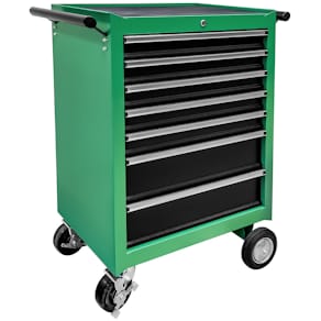 Werkstattwagen MANNESMANN 321-tlg., grün, 7 Schubladen