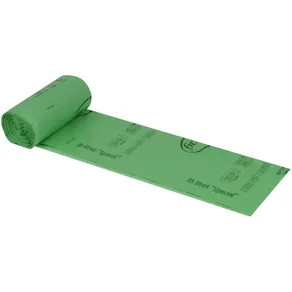 Insatspåse BIOBAG 35L 23my grön 25/rl
