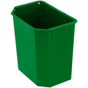 Plastkärl Patricia 9 liter, grön