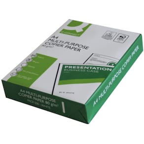 Kopierpapier Q-Connect KF01087, A4, 80 g, weiß