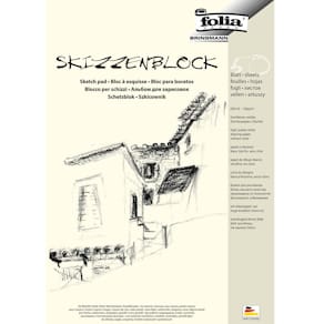Skizzenblock Folia 8303, 50 Blatt, A3, Motiv G