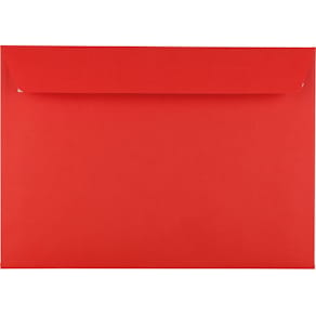 Briefumschlag Elco Color, C4, HK, 120 g/m², 200er Pck., rot