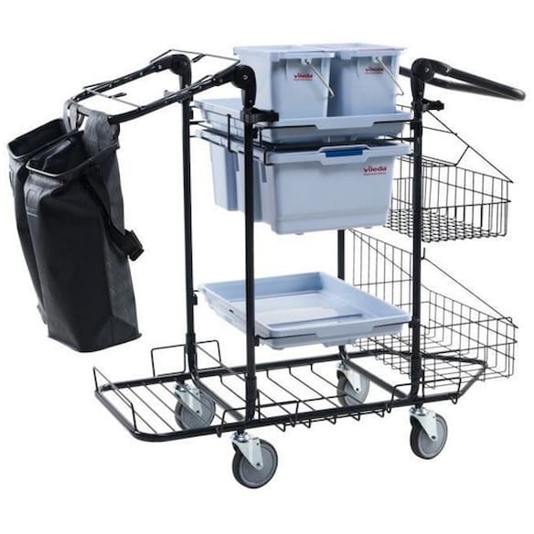 Rengjøringsvogn VILEDA MultiSteel Plus