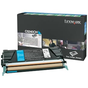 Lasertoner Lexmark Return HY, cyan