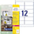 Etikett AVERY polyester 99,1x42,3mm(240)