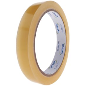 Kontorstejp LYRECO 66mx12mm klar 12/fp
