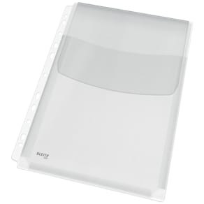 Plastficka bälg PVC 0,17 med klaff 5/fp