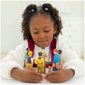 Lekfigurer Familj modern 9/fp