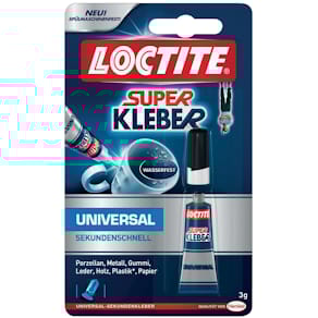 Sekundenkleber Loctite Superkleber Universal, 3g Tube