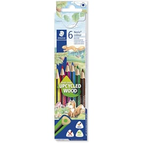 Farveblyanter STAEDTLER Noris, assorterede, spidsede, 6 stk
