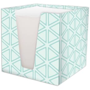 Notizklotz RNK Mint, 900 Blatt, weiß, 92 x 92 x 92 mm