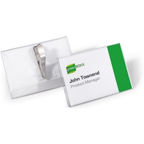 Namensschild Durable, 25 St., 54 x 90 mm